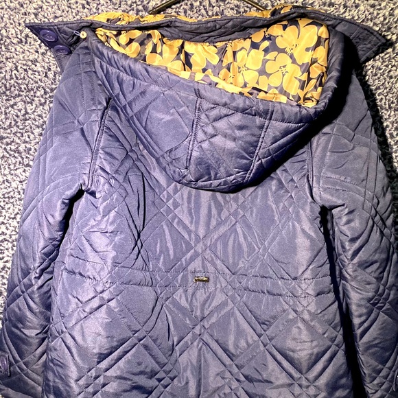 KC Collections Navy Blue Coat - Picture 11 of 13